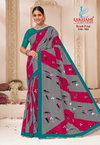 Brush Print By Lakhnai Daily Wear Cotton Saree Catalog
